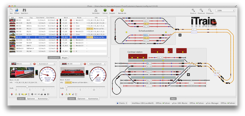 leistungsstarken Modellbahn-Software iTrain leistungsstarken Modellbahn-Software iTrain