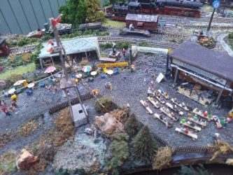 Jubiläumskonzert auf der Freilichtbühne - 25 Jahre Dampflokmuseum - Museums Diorama Frankenberg